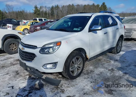 2016 Chevrolet Equinox Ltz z USA, uszkodzony, nr VIN 2GNFLGE37G6137829